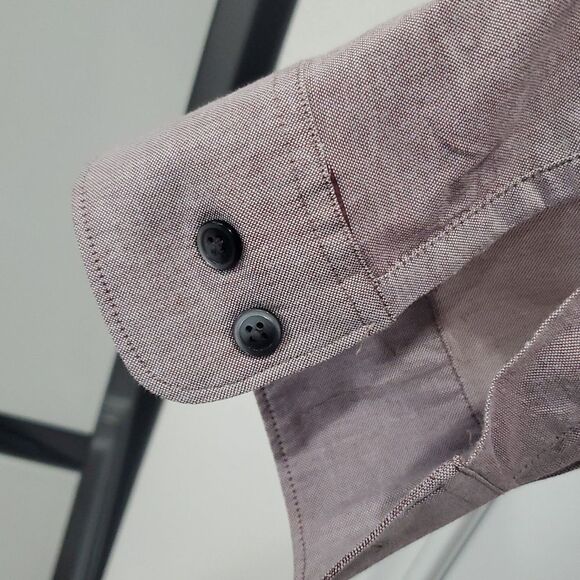 Beach & Barn Mens Stretch Oxford, Long Sleeve, SIZE XL - Picture 4 of 6